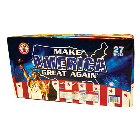 Make America Great Again</br> <p style="font-size: 20px">27 Shot</p>
